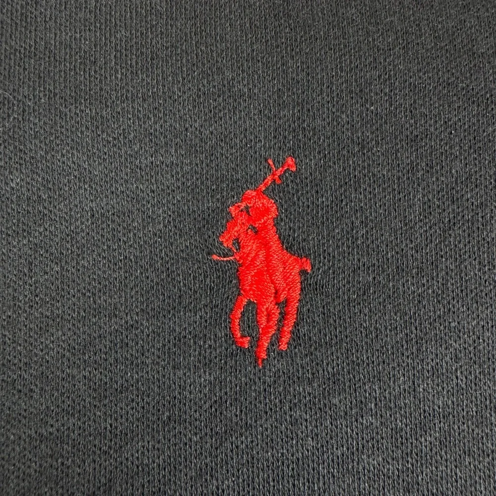 Vintage Polo Ralph Lauren Turtleneck Shirt Long Sleeve USA Black Mens Large L